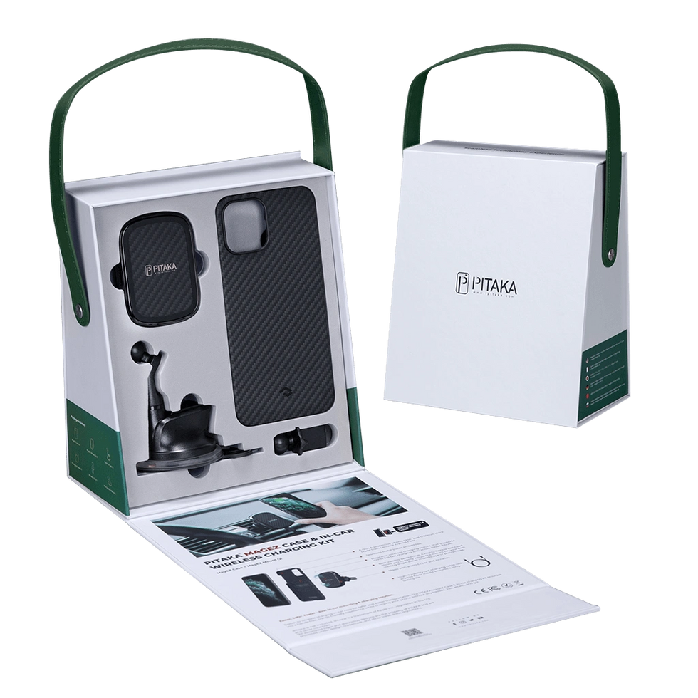 MagEZ Case for iPhone 12 Series & In-Car Wireless Charging Kit
